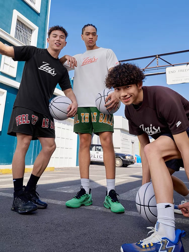 UZIS Oversized Logo T-Shirt with Sleeve Detail